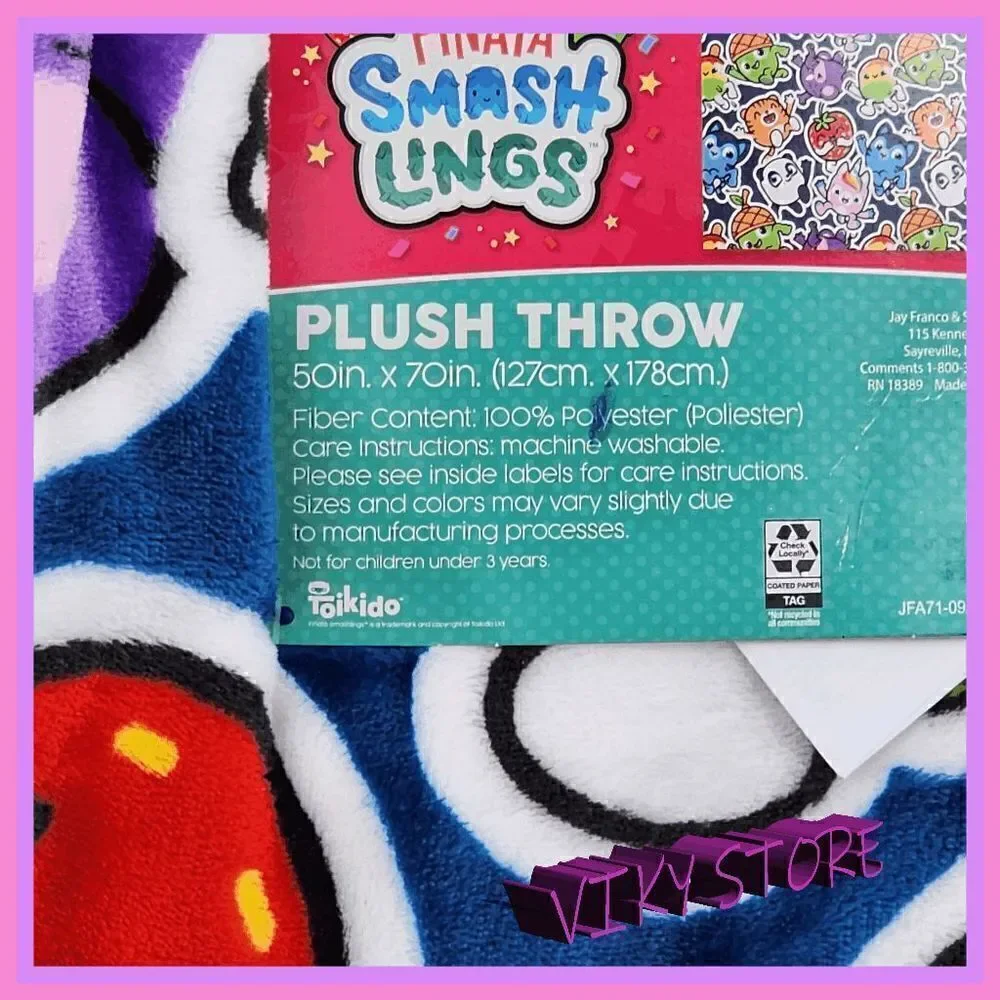 NWT  Colorful Fiesta: {Pinata} Smash Lings {Throw}{Plush}  NWT